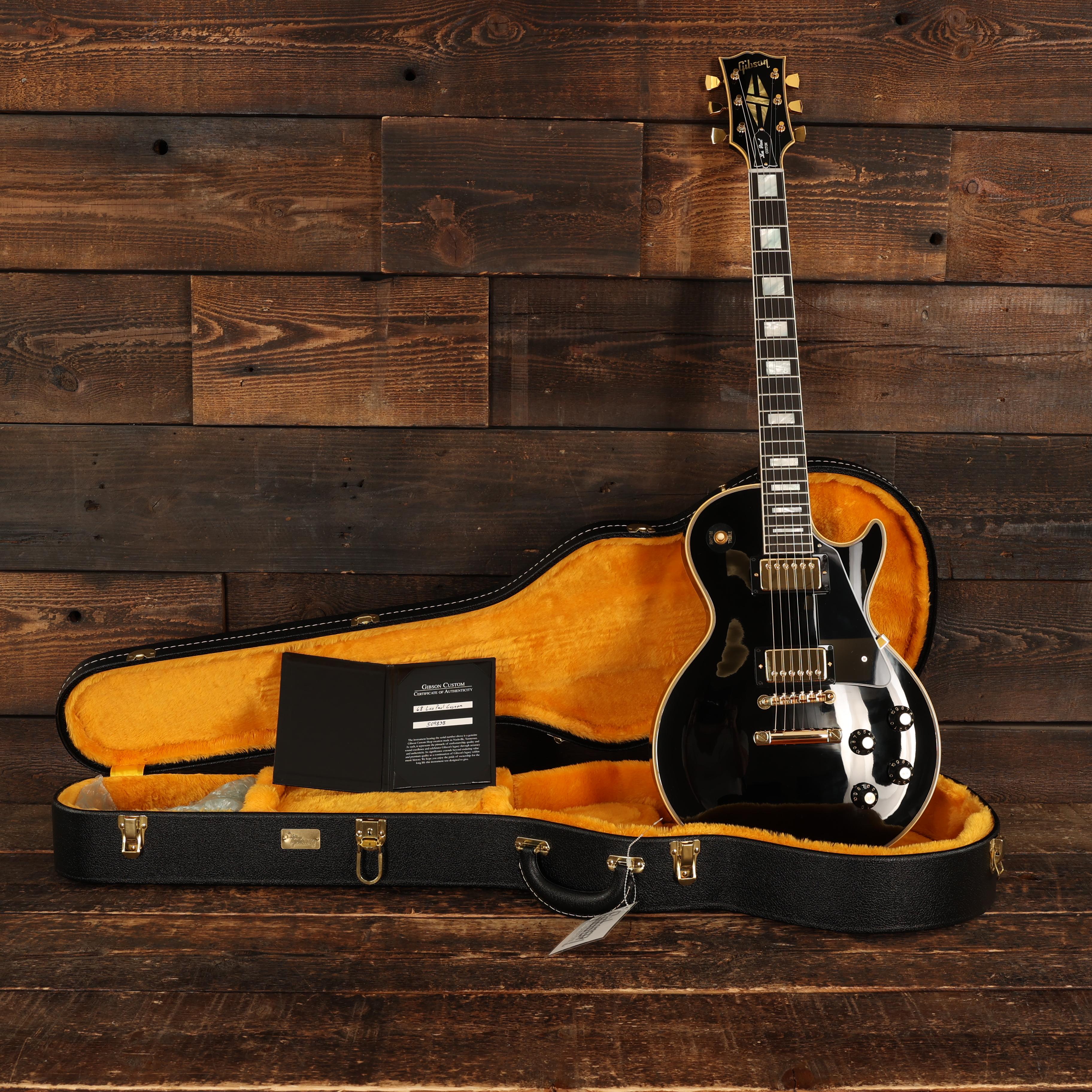 Gibson Custom Shop 1968 Les Paul Custom Reissue Gloss Ebony